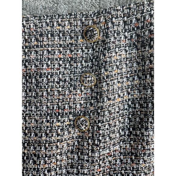 NWT Gianni Bini Caramel Samoa Tweed Mini Skirt Edinburgh Sizes 10 & 12 - Picture 5 of 8